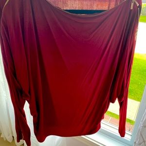 Marciano top with zippers